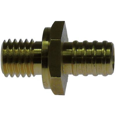 hose connector T1 M12x1,75 hose ø 11 mm brass - Code 517319