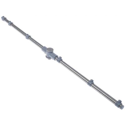 Brat de clatire L 588 mm, cu 6 duze, montare sus/jos, filet M12x1 - 517435