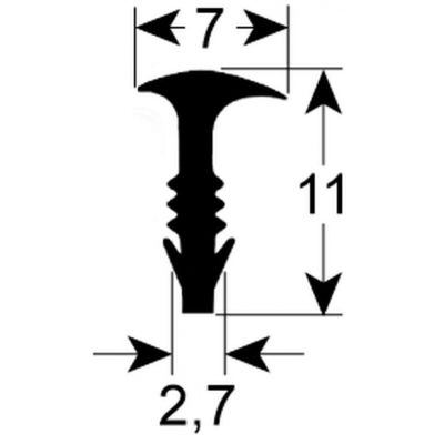 Garnitura cuptor lungime L 2820 mm - 518126