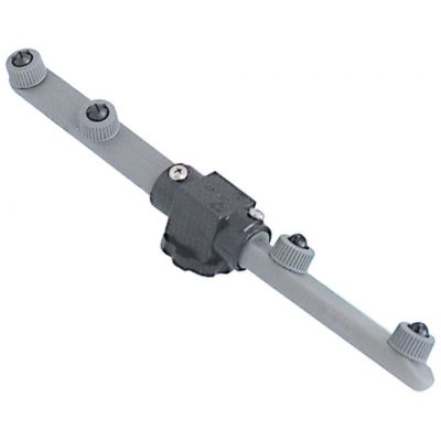 rinse arm L 245 mm nozzles 4 mounting ø 17,2/M20mm mounting pos. upper - Code 518317