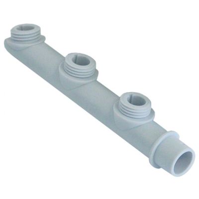 wash arm mounting pos. right L 160 mm mounting ø 19 mm nozzles 3  - Code 518428