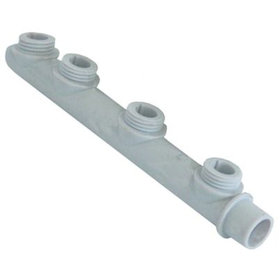 wash arm mounting pos. right L 180 mm mounting ø 19 mm nozzles 4  - Code 518440