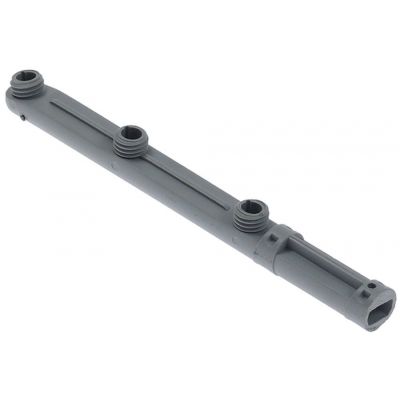 rinse arm mounting pos. right L 185 mm mounting ø 13 mm nozzles 3  - Code 518451