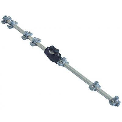 rinse arm L 500 mm nozzles 7 mounting ø 14 mm mounting pos. upper and bottom - Code 518470