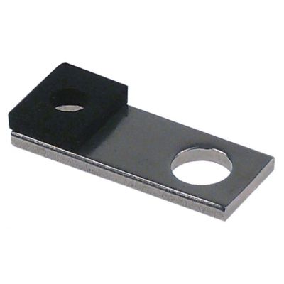 base plate L 37 mm W 15 mm for hinge - Code 519414