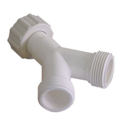 Racord Y, fiele 3/4"-3/4"-3/4", din PVC - 520052