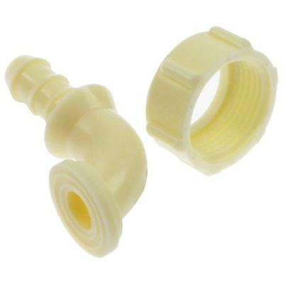 Racord cu cot pentru furtun, filet int  3/4", racord furtun ø 11 mm, 5 bucati - 520058