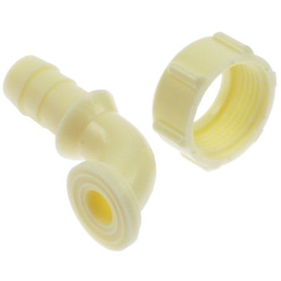 Racord cu cot pentru furtun, filet 3/4", racord furtun ø 13,5 mm, 5 bucati - 520059