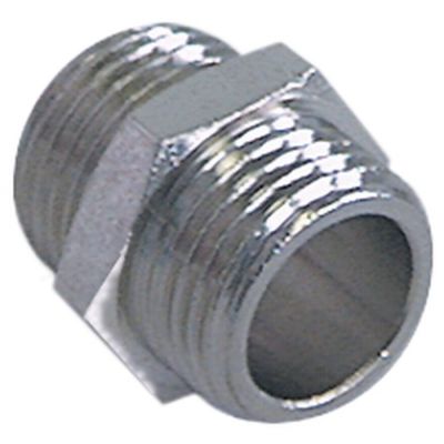 Niplu filetat, filet1 ½", filet2 ½" - Cod 520168