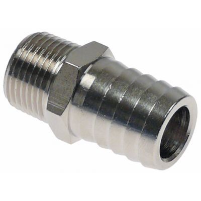 Racord pentru furtun 3/8", ø stut 17mm - Cod 520204