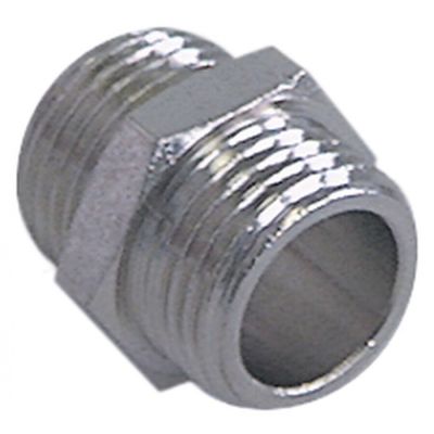 Niplu redus 3/4" - 1/2", din alama cromata - 520208