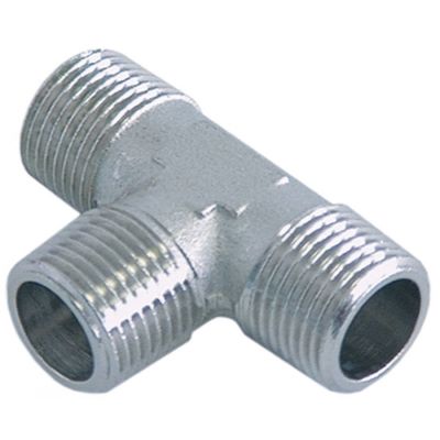 Racord T, 3x filet ext ¼" - Cod 520343