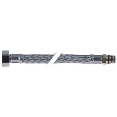 Furtun alimentare flexibil INOX, filet interior ¾”, filet exterior 3/8”, L 1000mm - Cod 520393