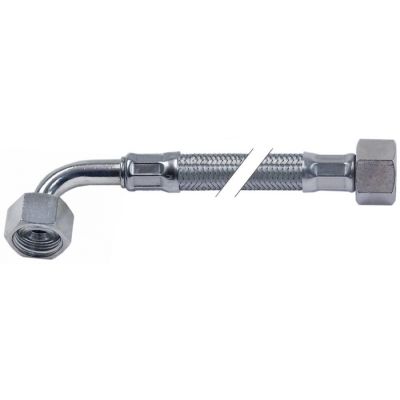 Furtun alimentare flexibil INOX, filet 3/8”, L 370mm - Cod 520569