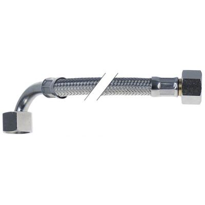 Furtun alimentare flexibil INOX, filet 3/8”, L 2000 mm, etansare conica - 520607