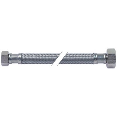 Furtun alimentare flexibil INOX, filet ½” – ¾”, L 1500mm - Cod 520625