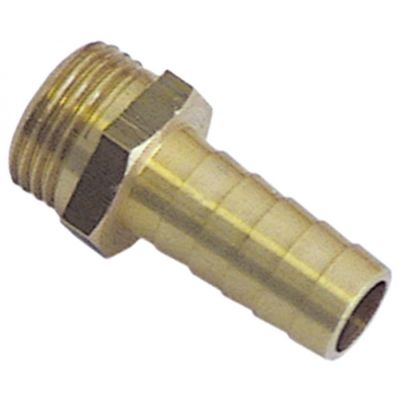 Racord pentru furtun 3/8", stut ø 12 mm, din alama - 520677