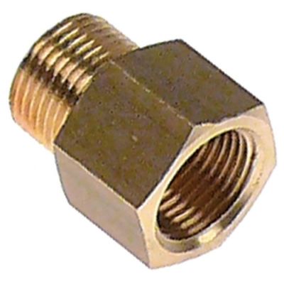 Reductie 3/8" - 3/8", din alama - 520695