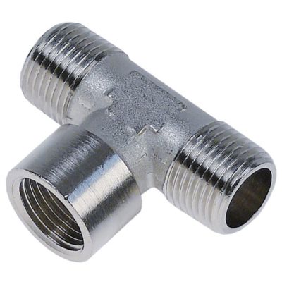 Racord T, 2x filet ext ½" + 1x filet int ½" - Cod 520803