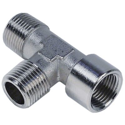 Racord T 3/8" 2 x ext, 1 x int - Cod 520806