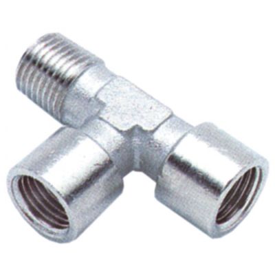 Racord T cu 2 filete int 1/8" si 1 filet ext 1/8" - 520812