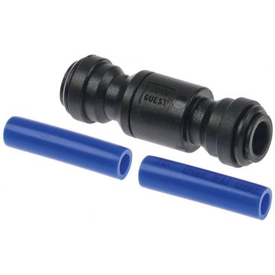 Valva de sens cuplare rapida - push in John Guest JG 10SCV, L 67 mm, pentru tub ø 10 mm - 520886