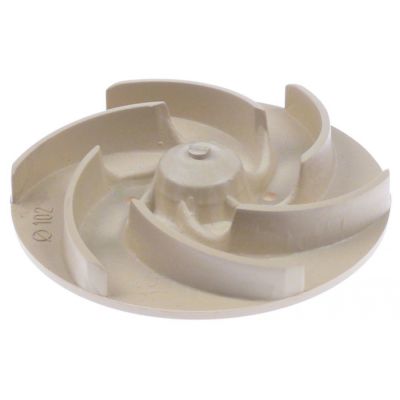 Rotor turbina pentru pompa ø 102 mm, H 18 mm, filet M10 stanga, cu 6 palete - 521262
