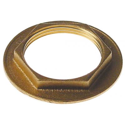 hexagonal nut 1½" brass - Code 522003