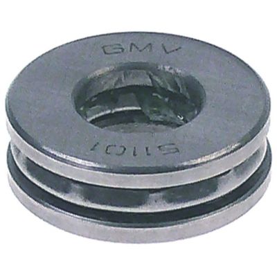 thrust ball bearing type 51101 shaft ø 12 mm ED ø 26 mm W 9 mm - Code 523000