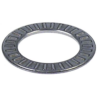 thrust ball bearing shaft ø 25,5 mm ED ø 39,5 mm W 2 mm with roller - Code 523005