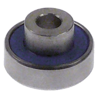 rulment cu bile tip 608-RS ø ax 6mm DE ø 22mm L 13mm complet cu ax