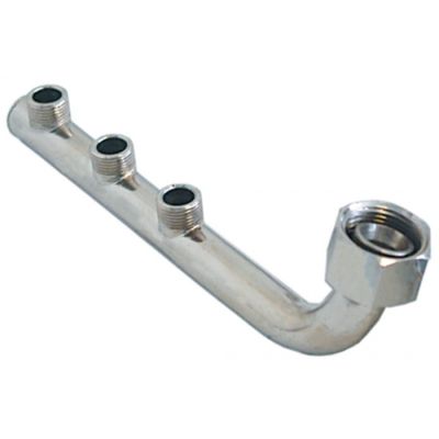 wash arm L 200 mm H 53 mm nozzles 3 mounting pos. upper - Code 524001