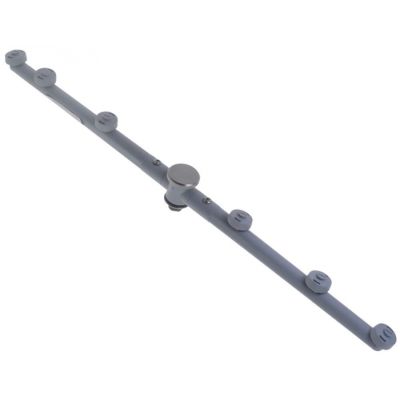 Brat de clatire L 460 mm, cu 6 duze, filet 1/4", montare sus/jos - 524073