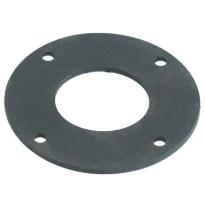 gasket for wash arm support mounting pos. upper rubber ID ø 40 mm ED ø 83 mm thickness 3 mm - Code 524092