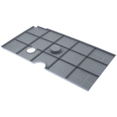 filtru plat pentru mașină de spălat vase Î 15mm L 540mm L 288mm cu gaură plastic PM dreapta