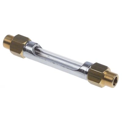 Sticla de nivel, L 145 mm, ø 12 mm, filet 3/8" - 525039