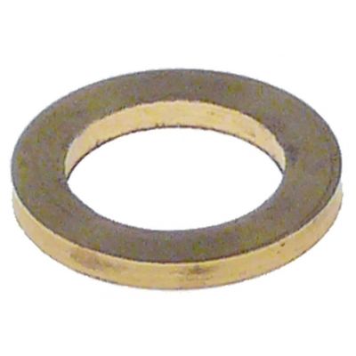 Inel de alama, D1 ø 14,6 mm, D2 ø 9,6 mm, grosime1,5 mm pentru sticla de nivel - 525733