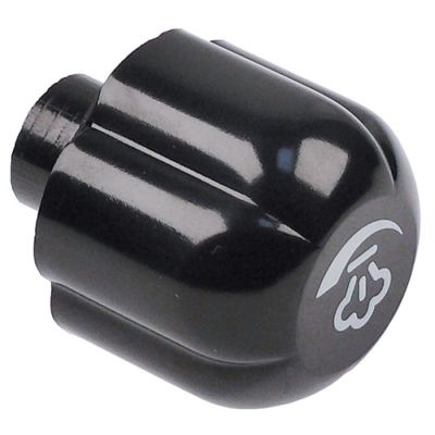 Buton cu simbol abur ø 46mm, ax ø 6x6mm - 527182