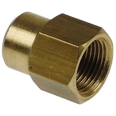 Reductie, Filet interior 1/8", filet interior 3/8", alama, L 26mm - Cod 527197
