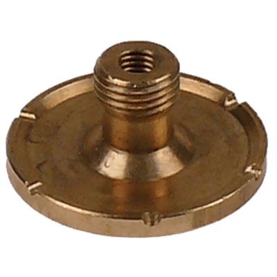 water dispersion ø 30 mm with central hole hole ø 4,4 mm H 15 mm ET M10x1 IT M5 6 - Code 527203