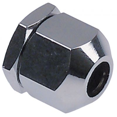 Racord scurgere cromat, filet 1/8", L 22 mm, hexagon 20 mm - 527208