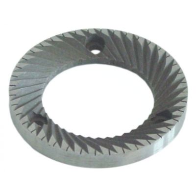 grinding burrs pair turn direction right D1 ø 68 mm ID ø 43 mm H 8 mm tooth spacing 5 mm - Code 527220