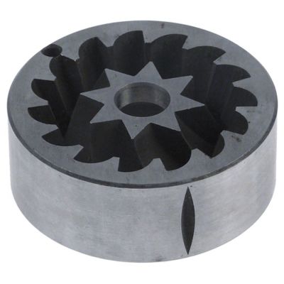 grinding burrs pair turn direction right D1 ø 68 mm D2 ø 49 mm H 25 mm shaft ø 13 mm - Code 527221