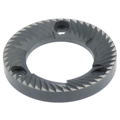 grinding burrs pair turn direction right D1 ø 60 mm ID ø 34 mm H 8 mm tooth spacing 4 mm - Code 527240