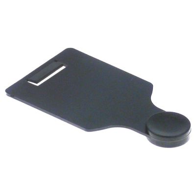 Lamela de inchidere 86 x 48 mm, grosime 2 mm, plastic - 527318