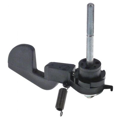 Ansamblu levier dozator complet, L 110 mm, ax ø 8 mm, pentru rasnita Fiorenzato T48, T80, M80 - 527507