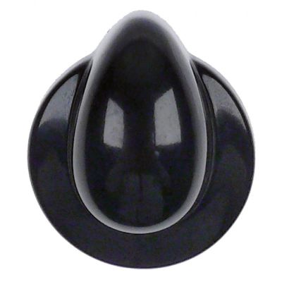 knob ø 35 mm shaft ø 6x4,6mm flat surface lateral - Code 527598