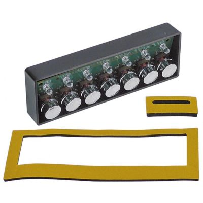 Tastatura cu 7 butoane, 136 x 45 mm - 527776