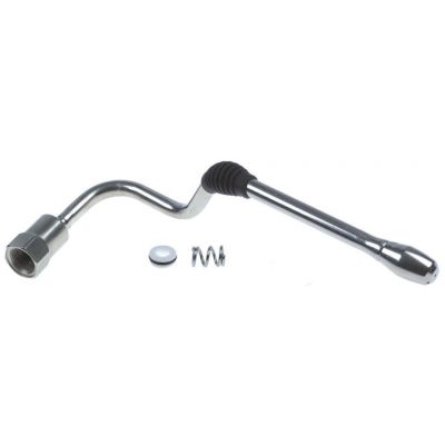 Teava de abur - steamer, pozitie dreapta, din inox, H 235 mm, teava ø 10 mm - 527778