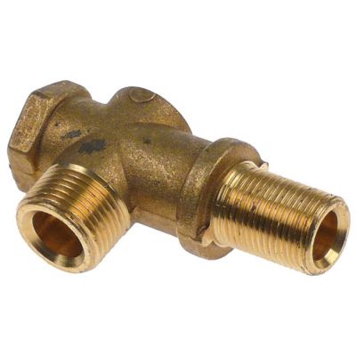 Racord - suport pentru sticla de nivel filet 1- 3/8", filet 2-1/2", montare jos - 527848